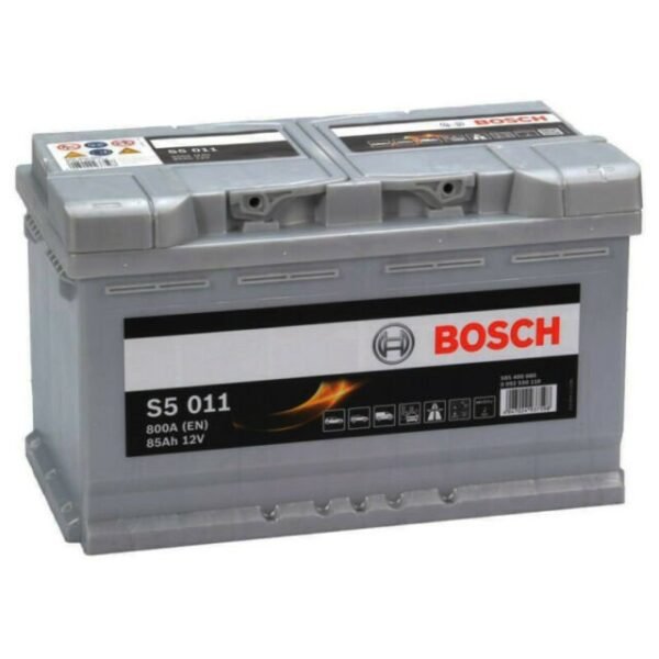 Batterie BOSCH S5 85AH – Service de dépannage voiture 24/7 rapide et efficace