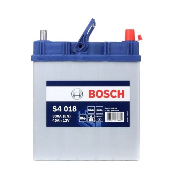 Batterie BOSCH S4 40AH 330A - Dépannage batterie Grand Tunis
