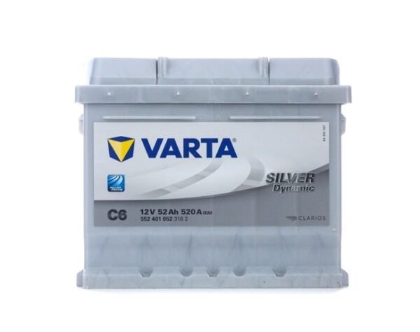 Batterie VARTA Silver Dynamic 52Ah 520A pour éviter la panne de batterie en Tunisie