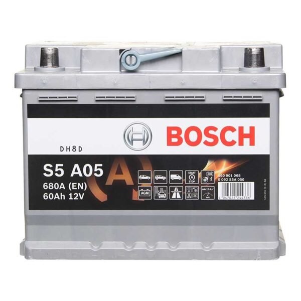 Batterie Start/Stop BOSCH S5 60AH pour véhicules modernes