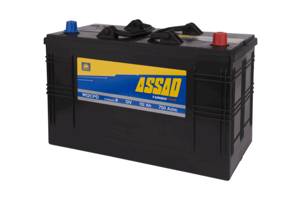 Batterie ASSAD MARINE 430A, 102AH, M12MAR pour batterie bateau Sidi Boussaid