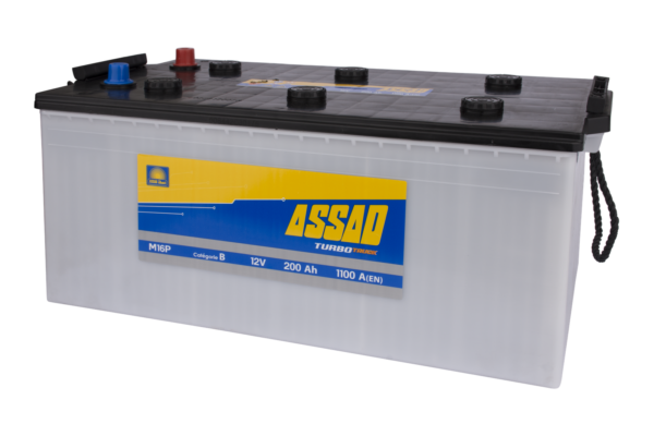 BATTERIE ASSAD TURBO TRUCK 1100A, 200AH, M16P