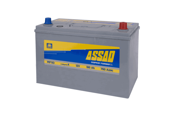 BATTERIE ASSAD SUPER TURBO TRUCK 760A, 100AH, MF11 D/G – Image 2
