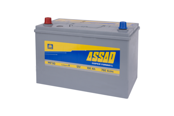 Batterie ASSAD SUPER TURBO TRUCK 760A, 100AH, MF11 D/G - Dépannage Batterie Voiture Ben Arous