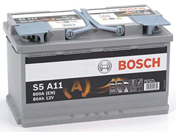 BATTERIE BOSCH S5 800A, 80AH,  0092S5A110 L4 START/STOP – Image 2